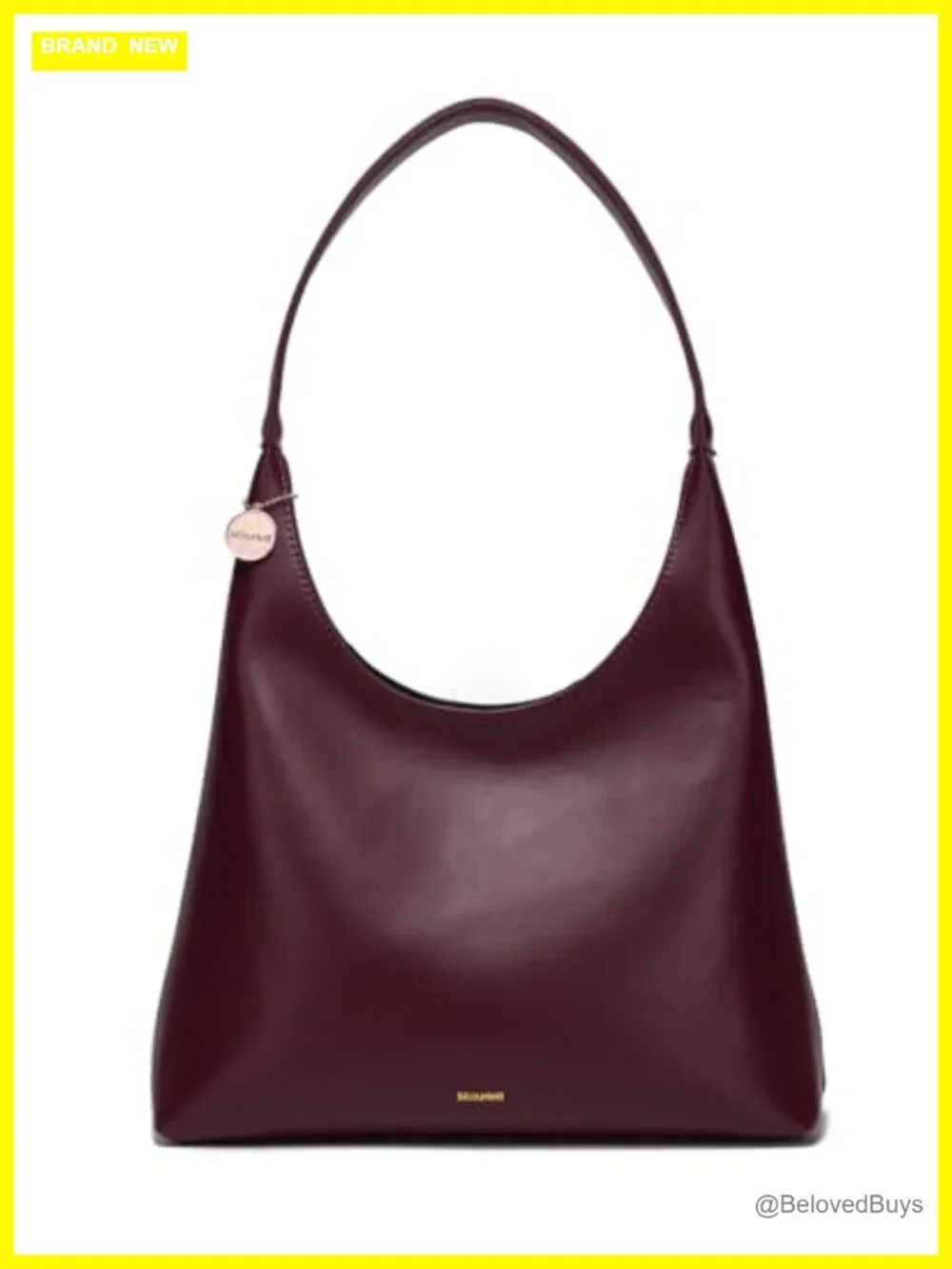 Vegan Leather Hobo Bag for Women Work Tote Shoulder Purse
